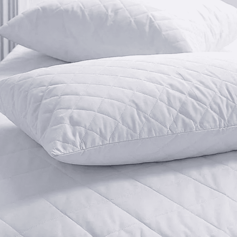 Egyptian cotton covered pillow pairs