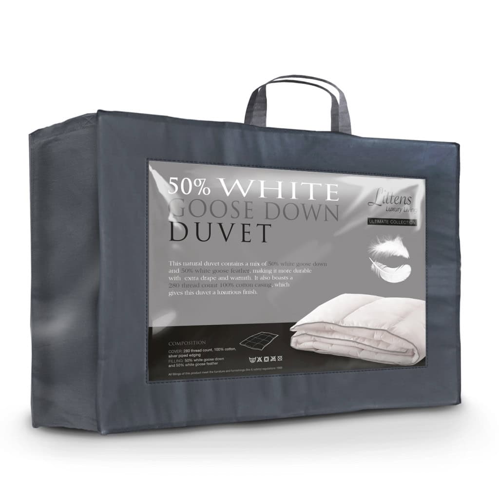 Goose Down and Feather (50/50) Duvet 13.5 tog MiBed