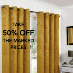 Blackout Curtains - Ochre