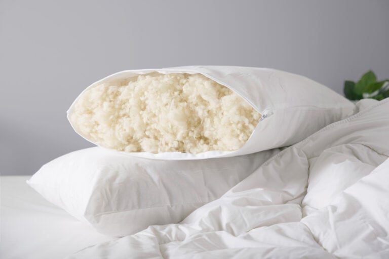 Open Wool Filled Pillow