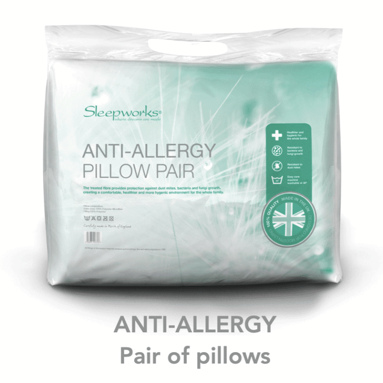 Anti-Allergy Pair of Pillows