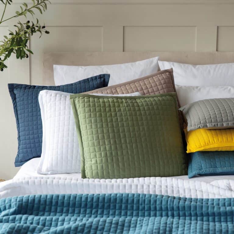 Crompton Quilted Filled Cushion